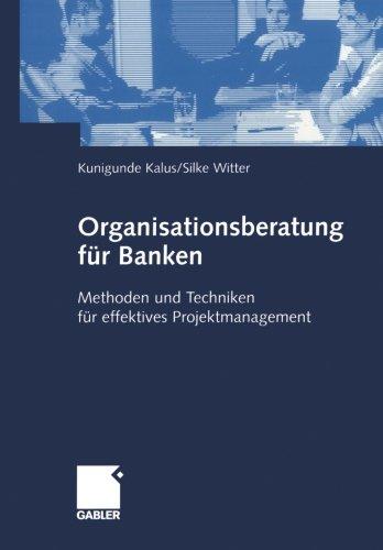 Organisationsberatung für Banken. Methoden und Techniken für effektives Projektmanagement