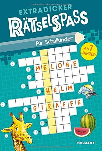 Extradicker Rätselspaß für Schulkinder: Rätselmix für Kinder ab 7 Jahren (Rätsel, Spaß, Spiele)