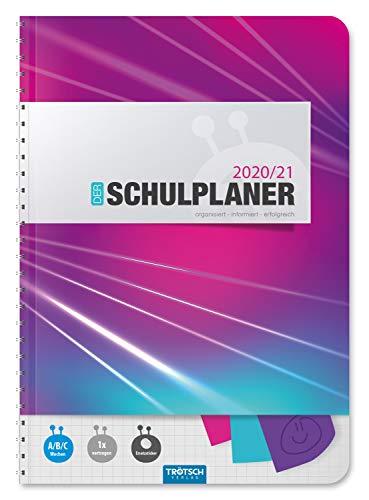 Trötsch Schulplaner "Pink" 2020/2021: Wire-O-Bindung