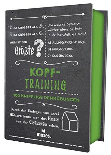 Quiz-Box Kopftraining: 100 knifflige Denkübungen