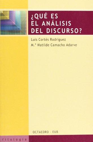 ¿Qué es el análisis del discurso? (Filología)