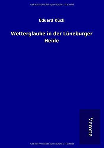 Wetterglaube in der Lüneburger Heide