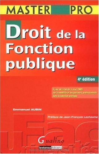 Droit de la fonction publique