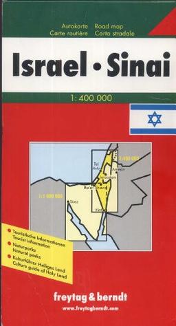 Freytag Berndt Autokarten, Israel, Sinai: With Cultural Guide (Map)