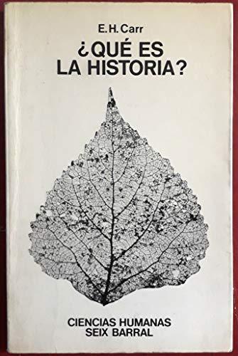 ¿Qué es la historia?: conferencias