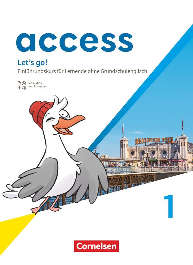 Access - Allgemeine Ausgabe 2022 - Band 1: 5. Schuljahr: Let's go - Einführungskurs für Lernende ohne Grundschulenglisch - 10 Hefte im Paket - Mit Lösungen