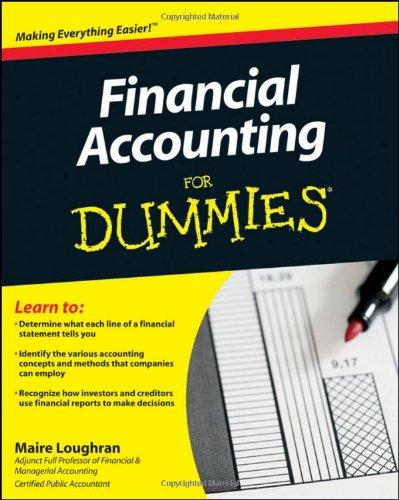 Financial Accounting For Dummies