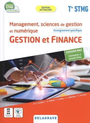 Management, sciences de gestion et numérique terminale STMG : gestion et finance, enseignement spécifique