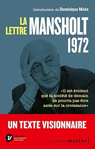 La lettre Mansholt : 1972