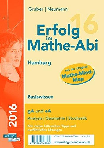 Erfolg im Mathe-Abi 2016 Basiswissen Hamburg: mit der Original Mathe-Mind-Map