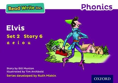 Read Write Inc. Phonics: Elvis (Purple Set 2 Storybook 6)