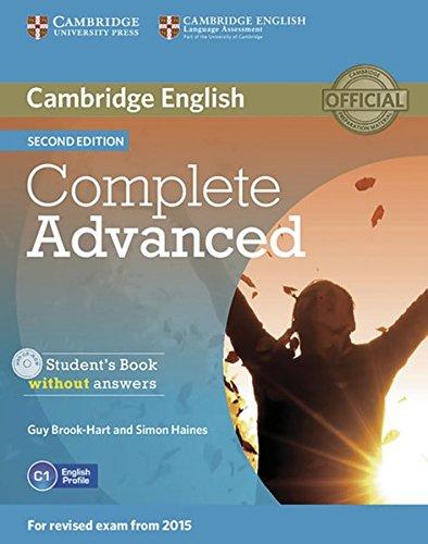 Complete Advanced: Student's Book without answers with CD-ROM