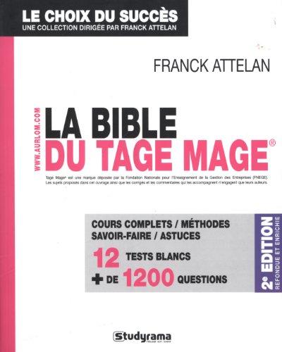 La bible du Tage-Mage