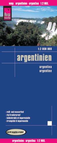 Reise Know-How Landkarte Argentinien (1:2.000.000): world mapping project