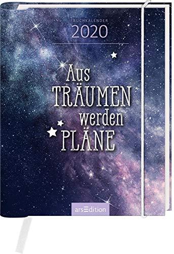 Buchkalender Aus Träumen werden Pläne 2020: Organisiert durchs Jahr 2020: Praktischer Timer für jede Handtasche