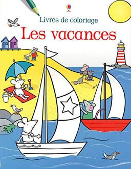 Les vacances : livres de coloriage