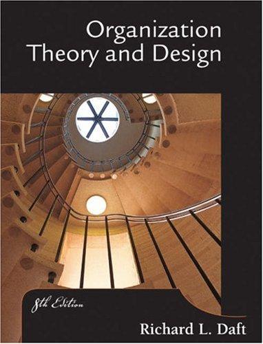 Organization Theory and Design