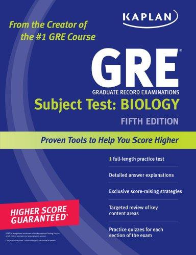 Kaplan GRE Subject Test: Biology (Kaplan GRE Biology)