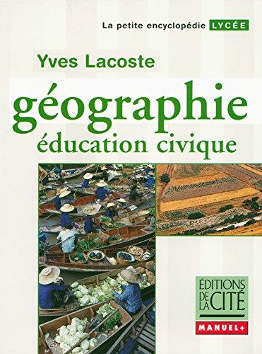 Géographie, éducation civique