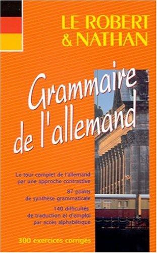 Grammaire de l'allemand