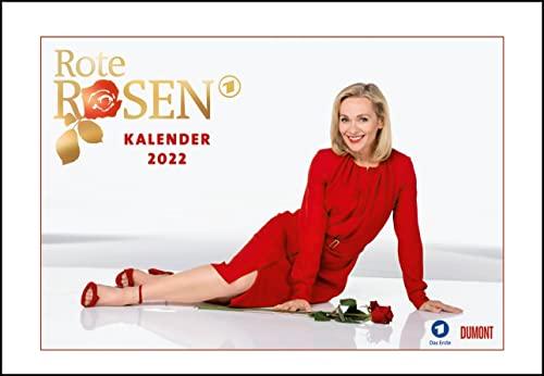 Rote Rosen 2022 - Broschürenkalender - Wandkalender - mit Jahresplaner - Format 42 x 29 cm