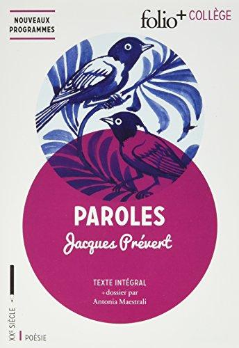 Paroles : texte intégral