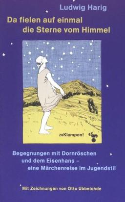 Da fielen auf einmal die Sterne vom Himmel: Begegnungen mit Dornröschen und dem Eisenhans - eine Märchenreise im Jugendstil