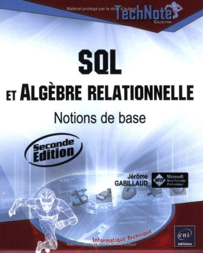 SQL et algèbre relationnelle : notions de base