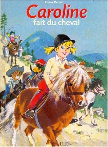 Caroline fait du cheval