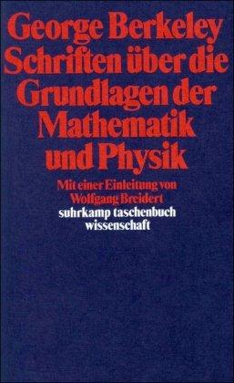 Schriften über die Grundlagen der Mathematik und Physik (suhrkamp taschenbuch wissenschaft)