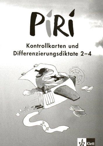 Piri. Das Sprach-Lese-Buch. Kontrollkarten 2.-4. Schuljahr