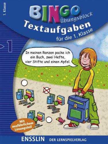 Textaufgaben für die 1. Klasse