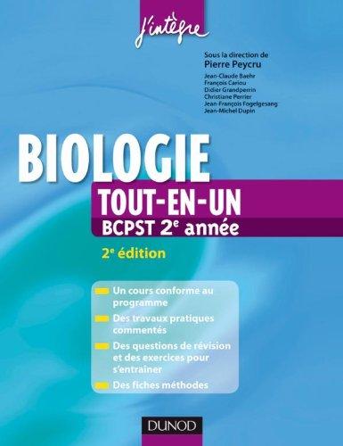 Biologie tout-en-un 2e année BCPST