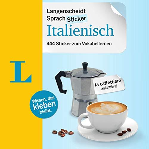 Langenscheidt SprachSticker Italienisch - mit Fotos: 444 Sticker zum Vokabellernen