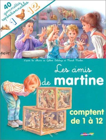 Les amis de Martine comptent de 1 à 12