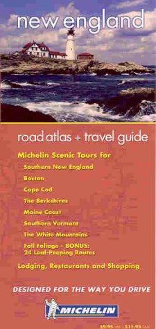 Michelin Road Atlas & Travel Guide : New England (Michelin Regional Atlas & Travel Guide New England)