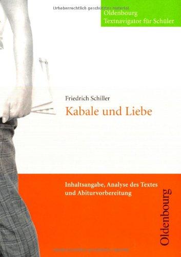 Kabale und Liebe: Inhaltsangabe, Analyse des Textes und Abiturvorbereitung