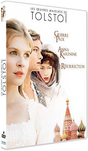 Coffret tolstoï : guerre et paix ; anna k ; résurrection [FR Import]