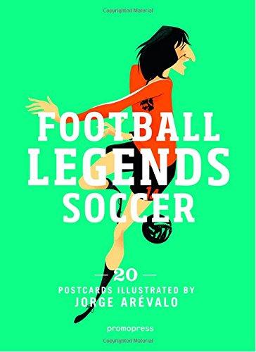 Soccer Legends: 20 Postcards Book (Postcard Books)