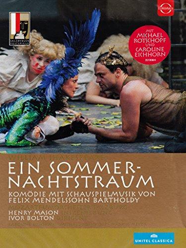 SHAKESPEARE/MENDELSSOHN BARTHOLDY: Ein Sommernachtstraum (live aus dem Residenzhof, Salzburg, 2013) [DVD]