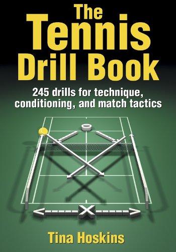 The Tennis Drill Book: 100 Drills for Techniques, Conditioning, and Match Tactics (The Drill Book Series)