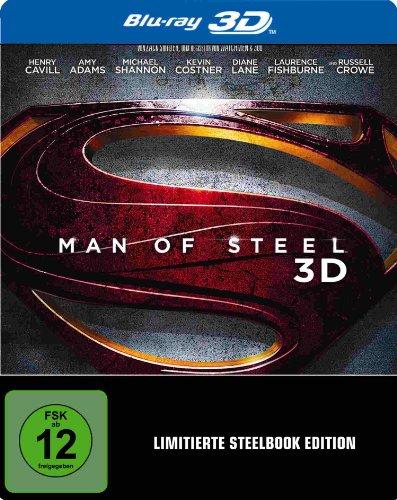 Man of Steel 3D Steelbook (exklusiv bei Amazon.de) [3D Blu-ray] [Limited Edition]