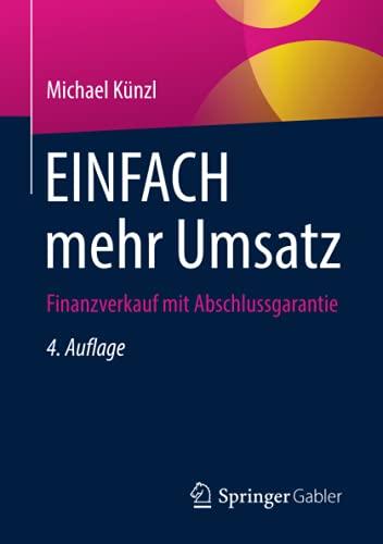 EINFACH mehr Umsatz: Finanzverkauf mit Abschlussgarantie