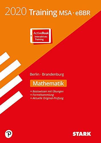 STARK Training MSA/eBBR 2020 - Mathematik - Berlin/Brandenburg: Ausgabe mit ActiveBook