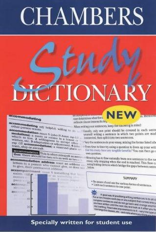 Chambers Study Dictionary