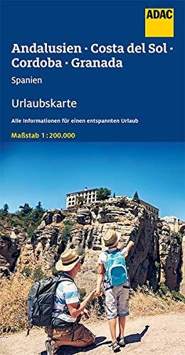 ADAC Urlaubskarte E Andalusien, Costa del Sol 1:200 000: Sevilla, Cordoba, Granada (ADAC Urlaubskarten)