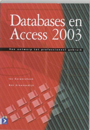 Databases en Access 2003