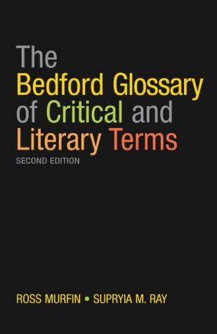 Bedford Glossary of Critical and Literary Terms