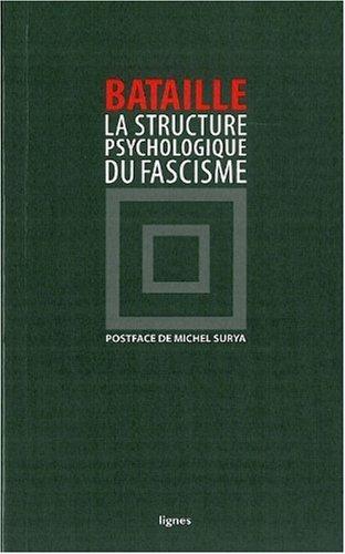 La structure psychologique du fascisme