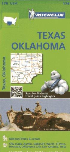 Michelin Texas, Oklahoma Map (Michelin Maps)